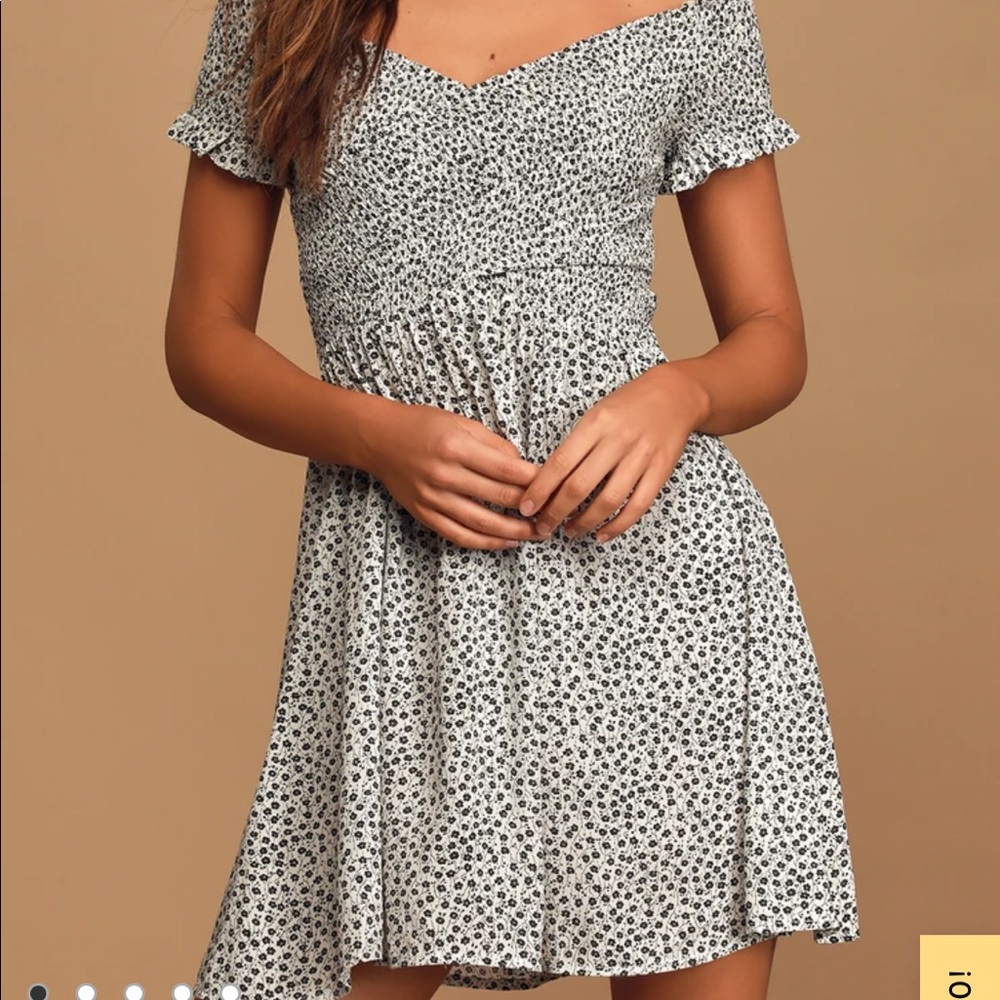Lulu’s Off-the-Shoulder Dress